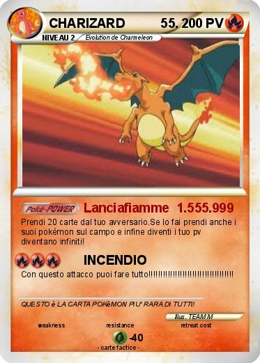 Pokemon CHARIZARD          55.