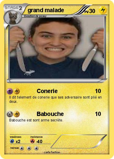 Pokemon grand malade