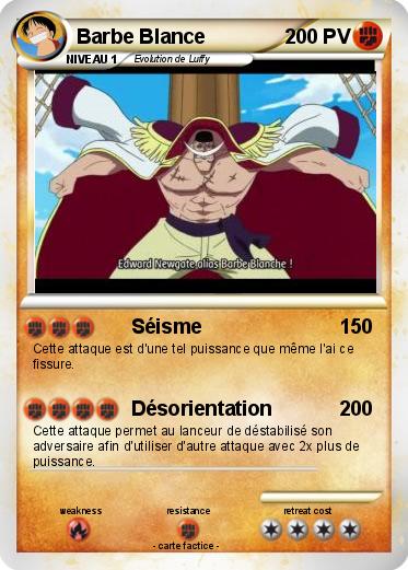Pokemon Barbe Blance