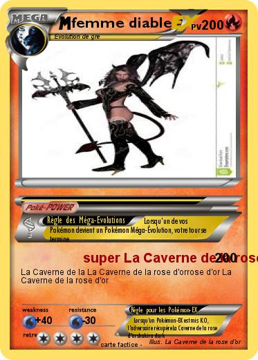 Pokemon femme diable