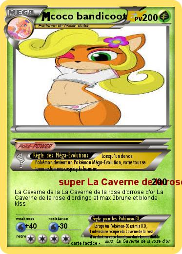 Pokemon coco bandicoot