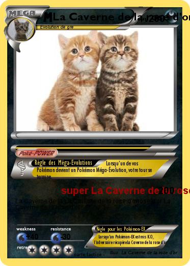 Pokemon La Caverne de la rose d'or