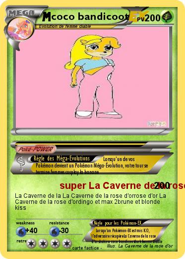 Pokemon coco bandicoot