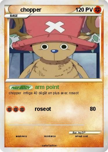 Pokemon chopper