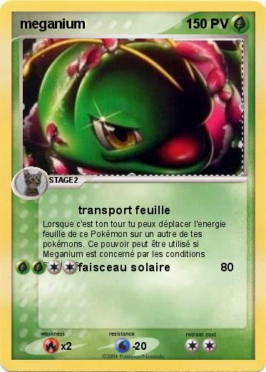 Pokemon meganium 