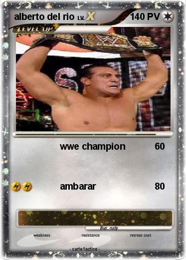 Pokemon alberto del rio