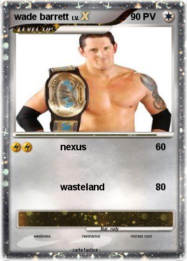 Pokemon wade barrett