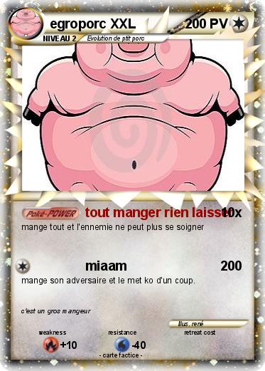 Pokemon egroporc XXL