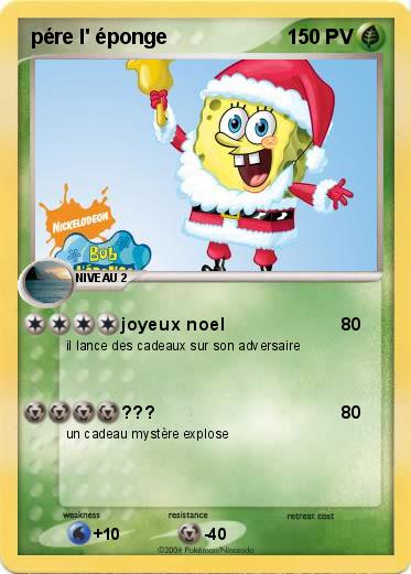 Pokemon pére l' éponge
