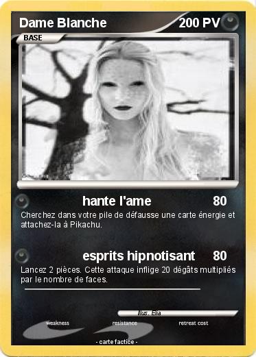 Pokemon Dame Blanche
