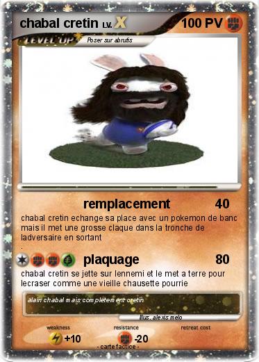Pokemon chabal cretin