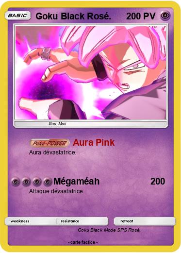 Pokemon Goku Black Rosé.