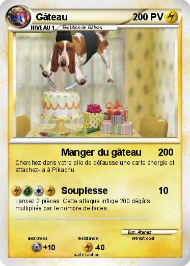 Pokemon Gâteau