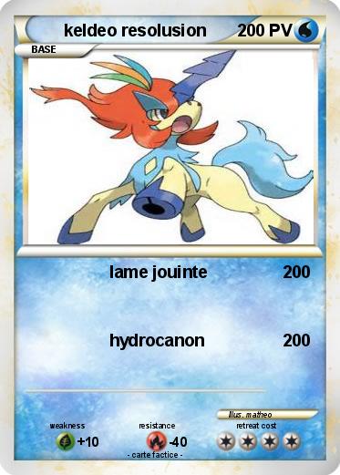 Pokemon keldeo resolusion