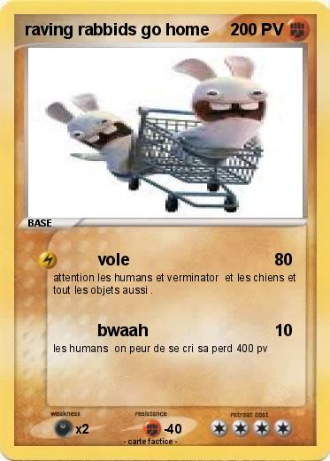 Pokemon raving rabbids go home