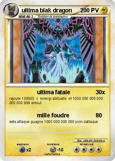 Pokemon ultima blak dragon
