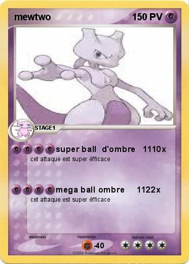 Pokemon mewtwo
