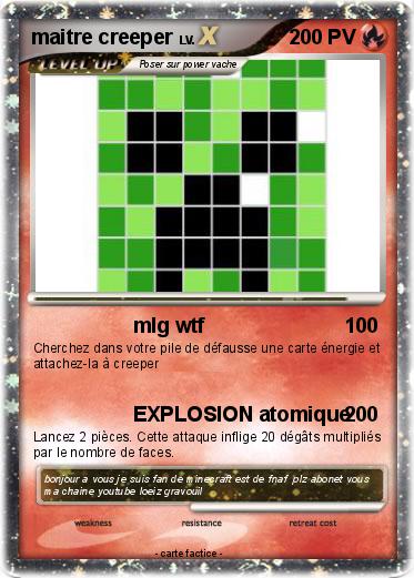 Pokemon maitre creeper