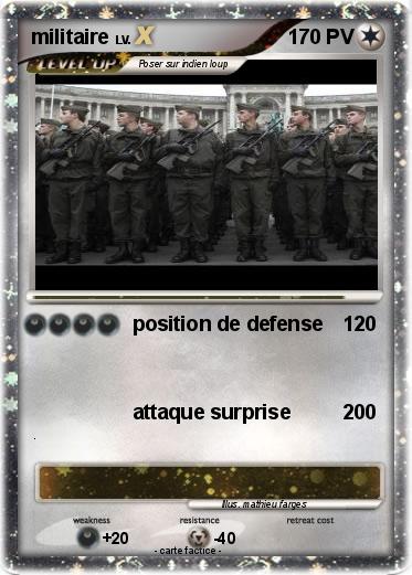 Pokemon militaire