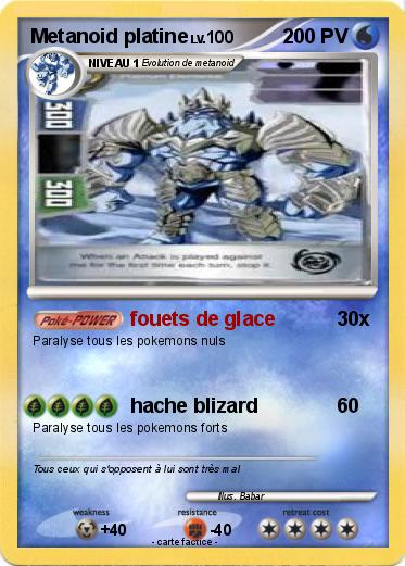 Pokemon Metanoid platine