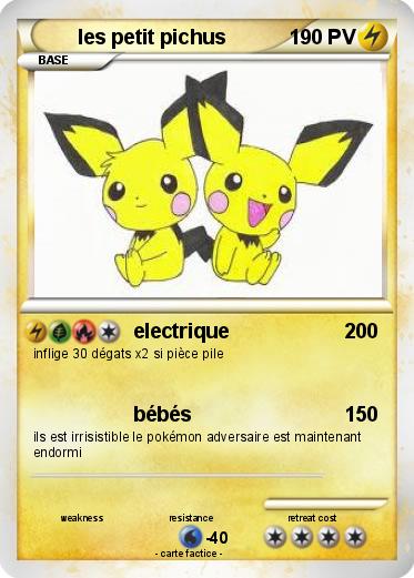 Pokemon les petit pichus