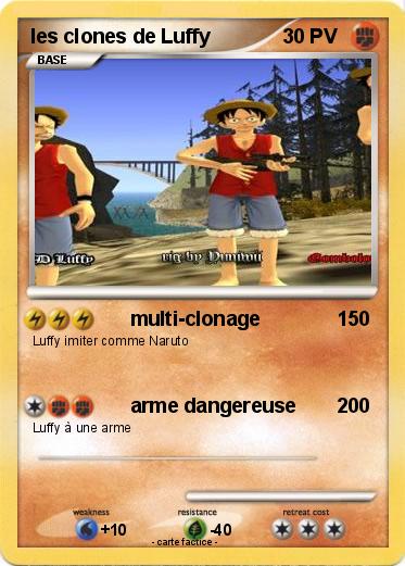 Pokemon les clones de Luffy