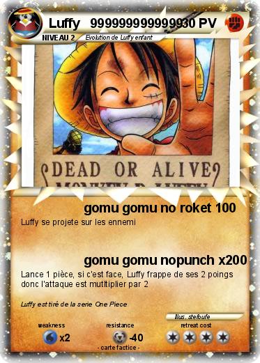 Pokemon Luffy   9999999999999