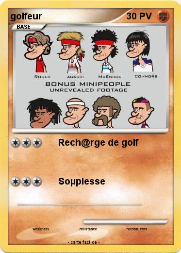 Pokemon golfeur