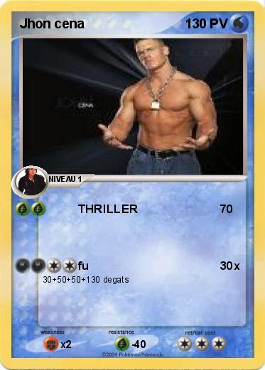 Pokemon Jhon cena 