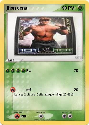 Pokemon jhon cena 