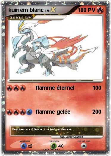 Pokemon kuiriem blanc