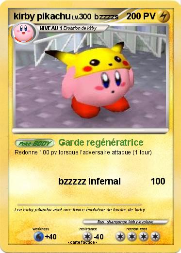 Pokemon kirby pikachu