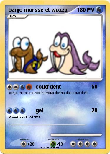 Pokemon banjo morsse et wozza