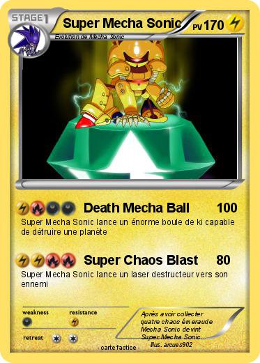 Pokemon Super Mecha Sonic