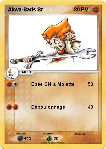 Pokemon Akwa-Sads Sr