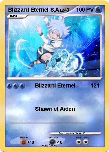 Pokemon Blizzard Eternel S,A