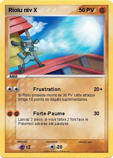 Pokemon Riolu niv X