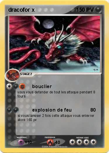 Pokemon dracofor x