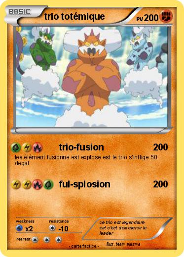 Pokemon trio totémique