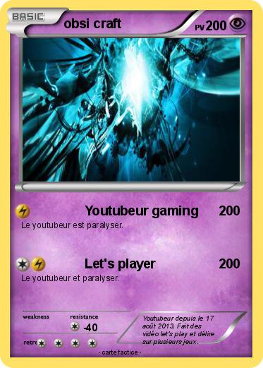 Pokemon obsi craft