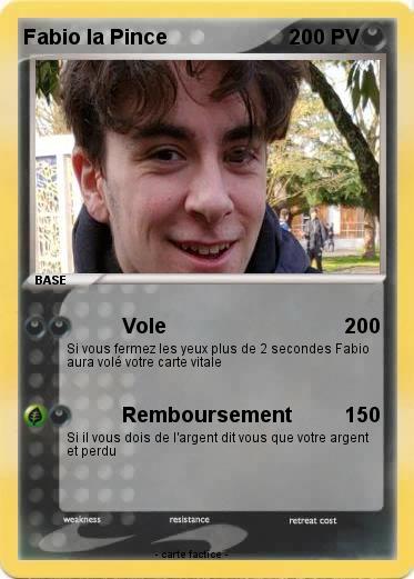 Pokemon Fabio la Pince