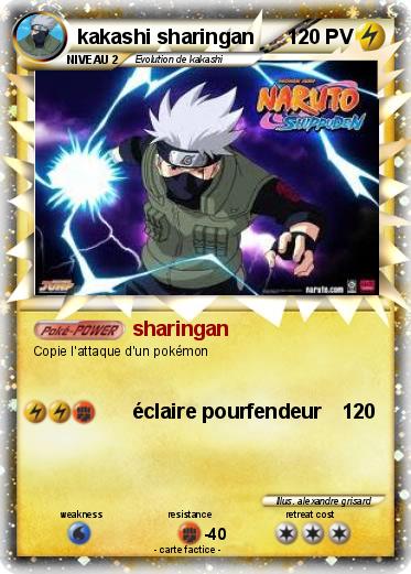 Pokemon kakashi sharingan