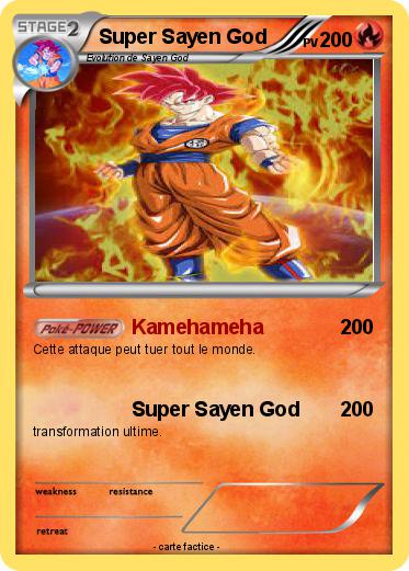 Pokemon Super Sayen God