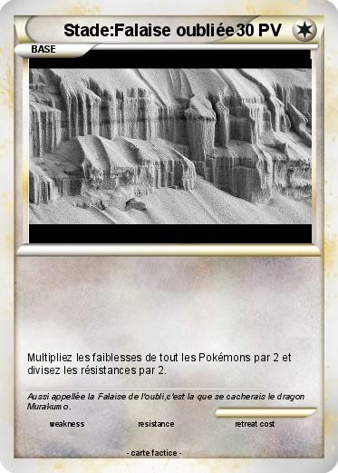 Pokemon Stade:Falaise oubliée