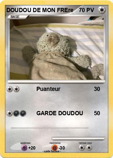 Pokemon DOUDOU DE MON FREre