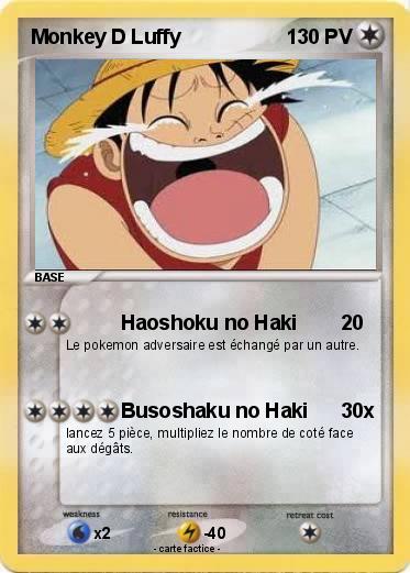 Pokemon Monkey D Luffy