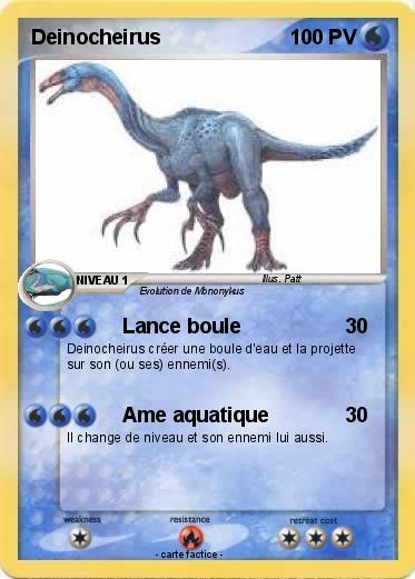 Pokemon Deinocheirus