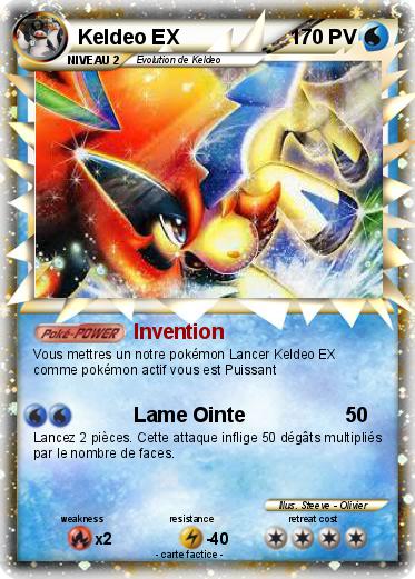 Pokemon Keldeo EX