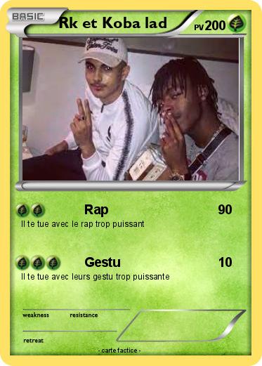 Pokemon Rk et Koba lad
