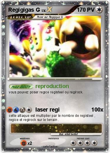 Pokemon Regigigas G